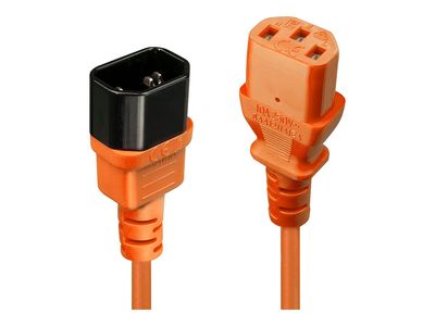 Produžni kabel za napajanje LINDY C14 na C13 (2m, crna boja)-1