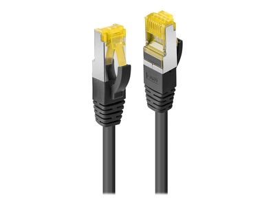 Mrežni kabel LINDY Cat.6A S/FTP LSZH (0.3m) crna boja
