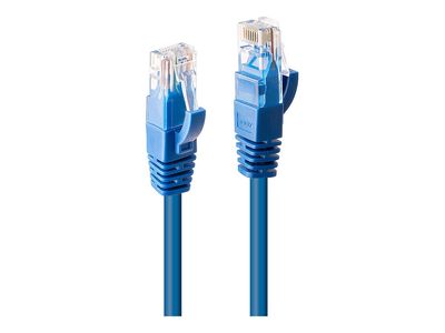 Mrežni kabel LINDY Cat.6 U/UTP 1m plava boja-2