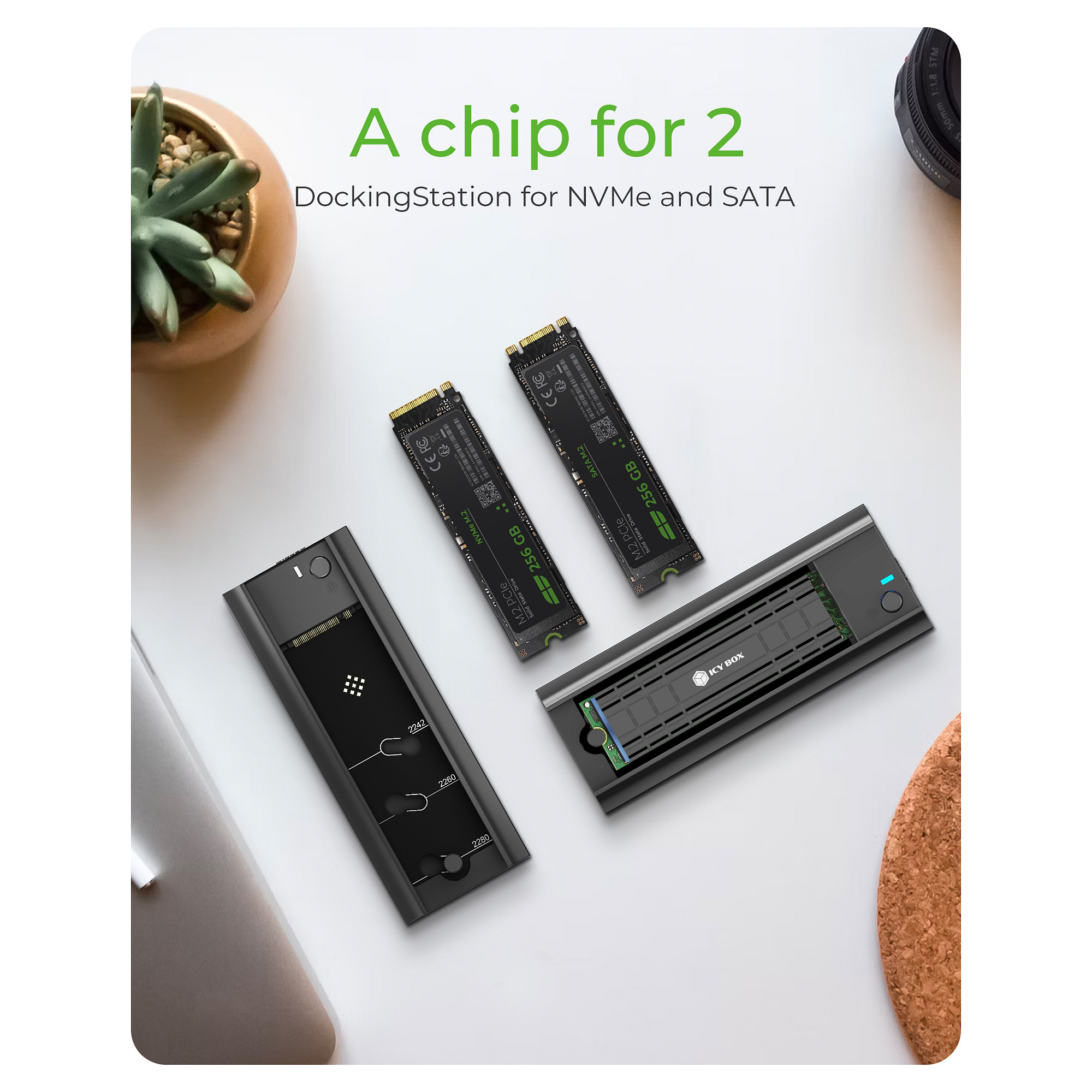 M.2 SSD kućište ICY BOX IB-180MC-C31 USB-C 3.2 Gen 2 (za NVMe i SATA)-6