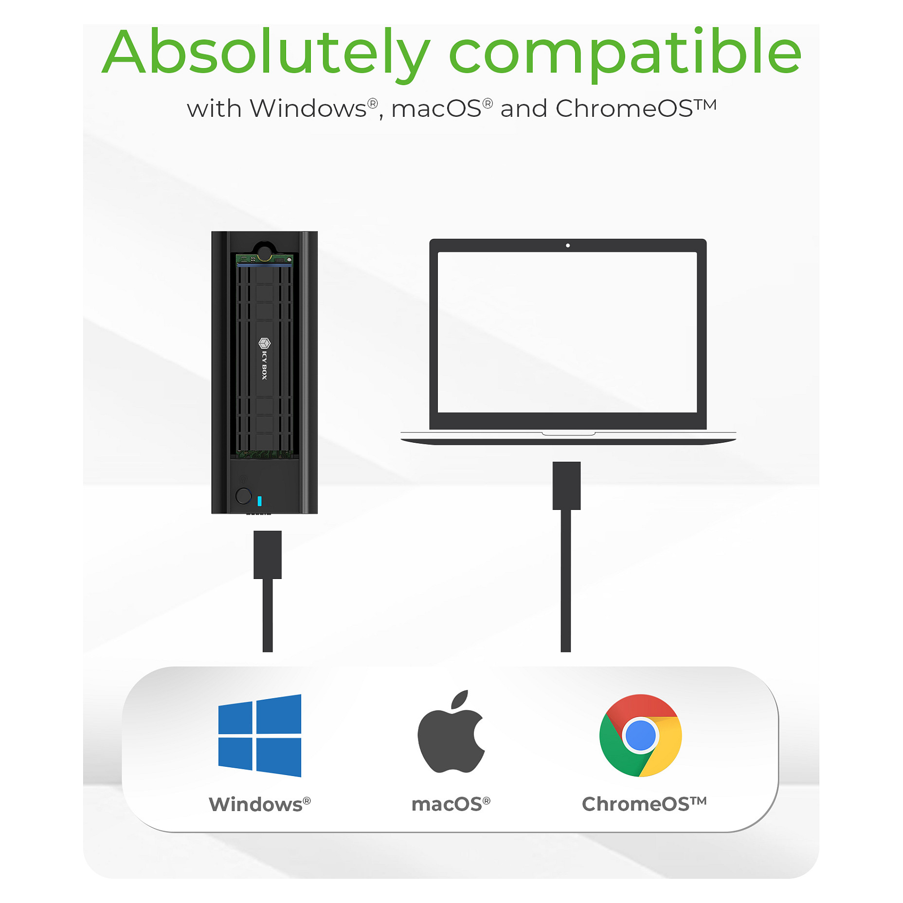 M.2 SSD kućište ICY BOX IB-180MC-C31 USB-C 3.2 Gen 2 (za NVMe i SATA)-9