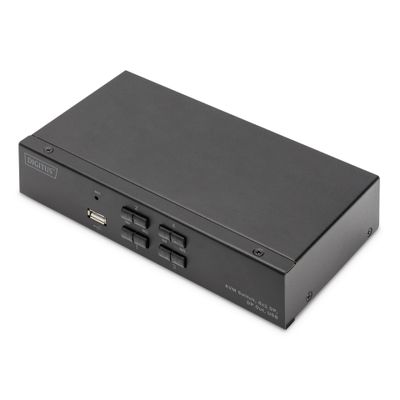 KVM Switch DIGITUS 4x1 (4x displayport, displayport izlaz, usb, audio)-3