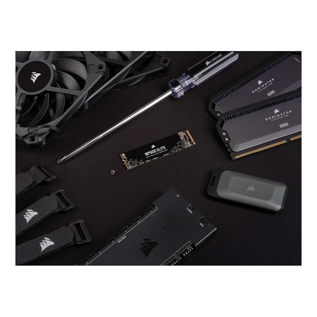 SSD disk CORSAIR MP600 Elite (1tb, m.2, pcie gen4x4, 2280)-4