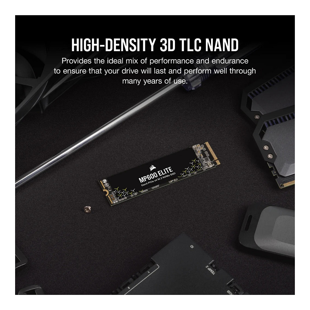 SSD disk CORSAIR MP600 Elite (1tb, m.2, pcie gen4x4, 2280)-14