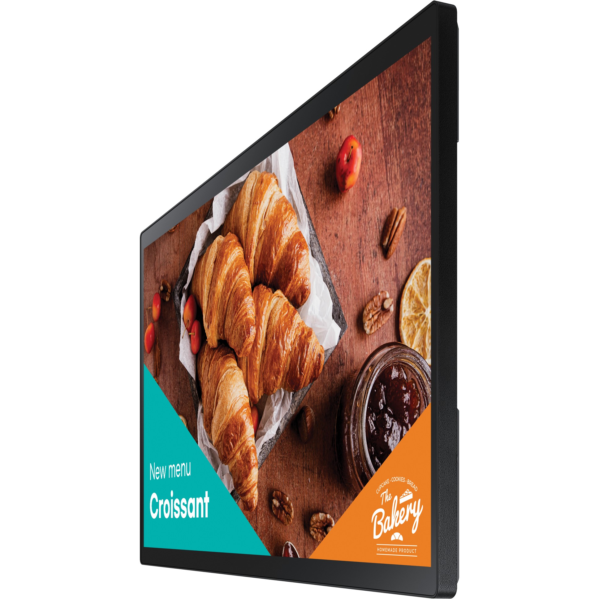 Monitor SAMSUNG QB24C-T 24" Class (23.8" viewable) LED-backlit LCD display Full HD-10