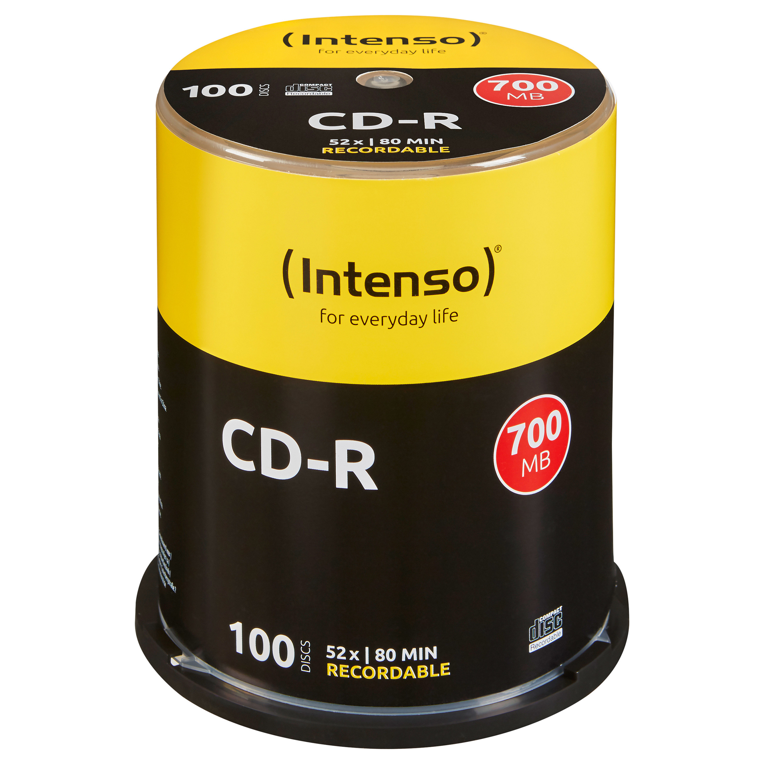 CD-R mediji INTENSO 700MB 52x (100 komada, spindle)-1