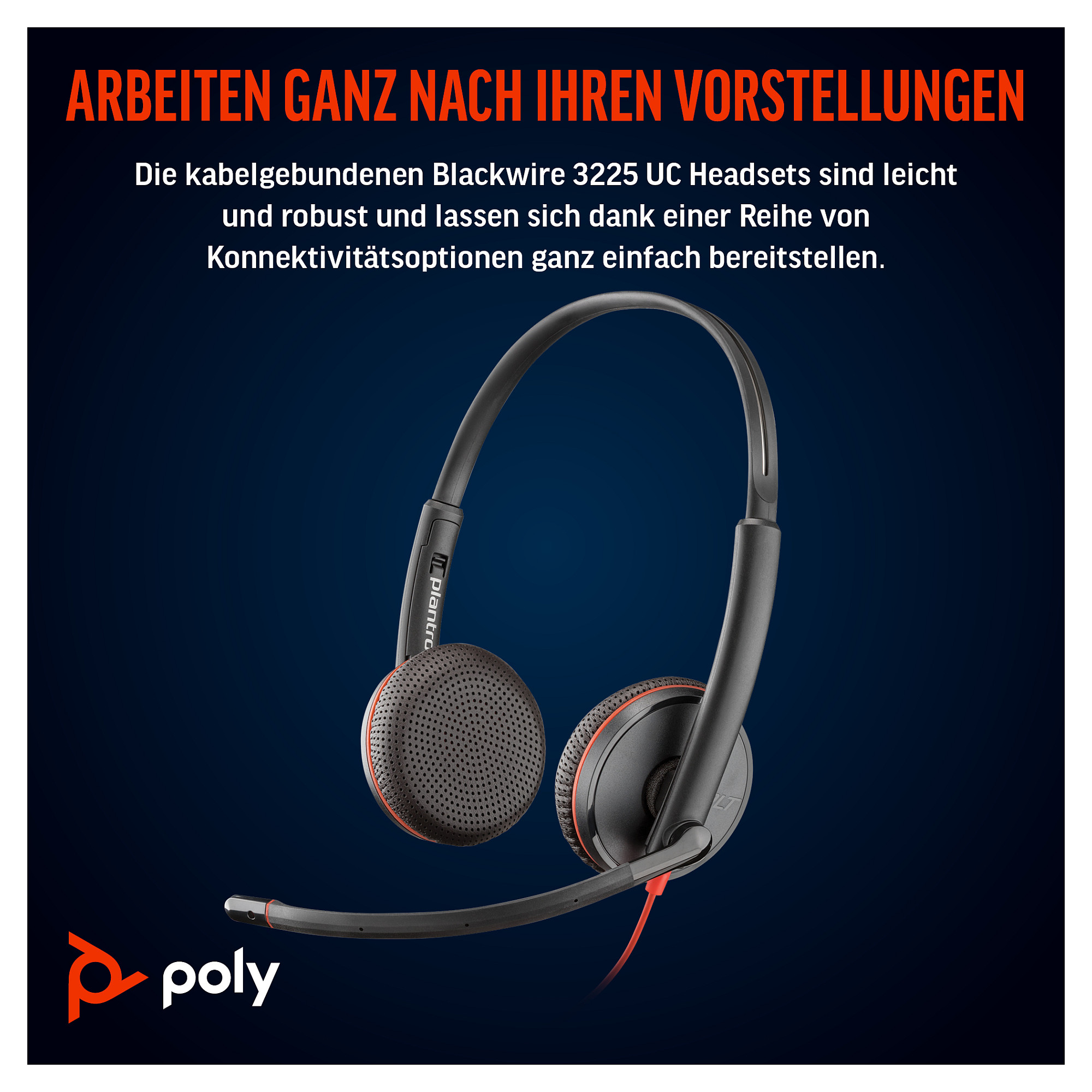 Slušalice POLY OVER-EAR HEADSET BLACKWIRE 3225 (over-ear)-8