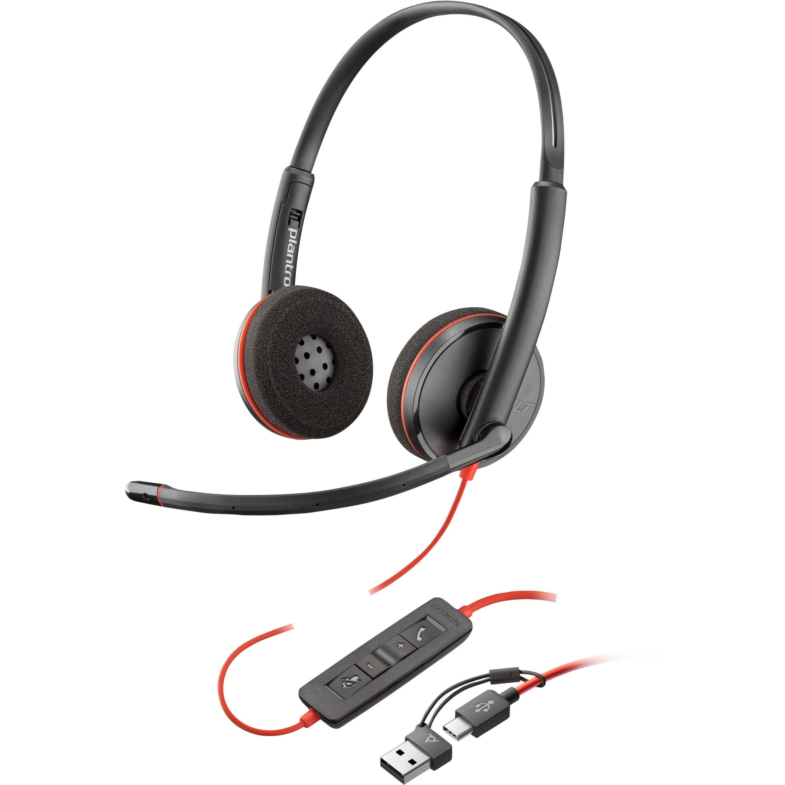 Slušalice POLY OVER-EAR HEADSET BLACKWIRE 3225 (over-ear)-6