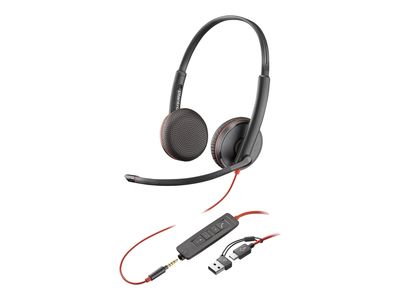 Slušalice POLY OVER-EAR HEADSET BLACKWIRE 3225 (over-ear)-2