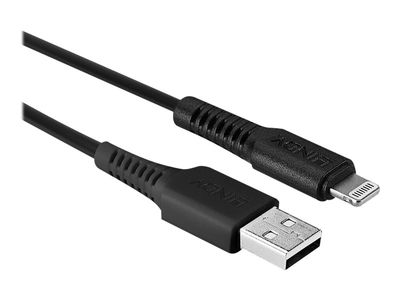 Kabel LINDY USB-A na Lightning (2m, MFi) bijela boja-1