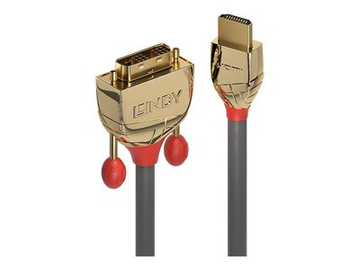 Kabel LINDY Gold Line HDMI na DVI-D (3m)-1