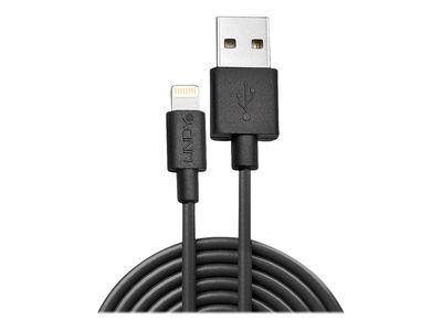 Kabel LINDY USB-A na Lightning 3m (MFi, crna boja)-2