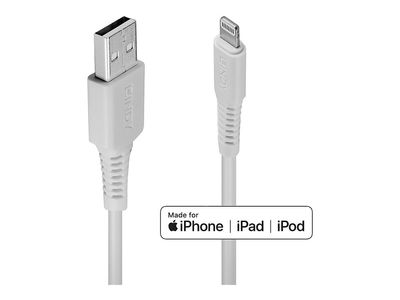 Kabel LINDY USB-A na Lightning (3m, crna boja)-3
