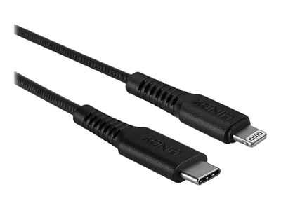 Kabel LINDY Anthra Line USB-C na Lightning, 3m, antracit boja-1