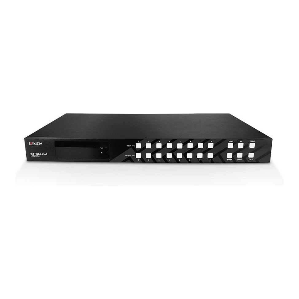 HDMI Matrix Switch LINDY 38334 (8x8, 4K 60Hz, 18G, Audio Extractor)-6