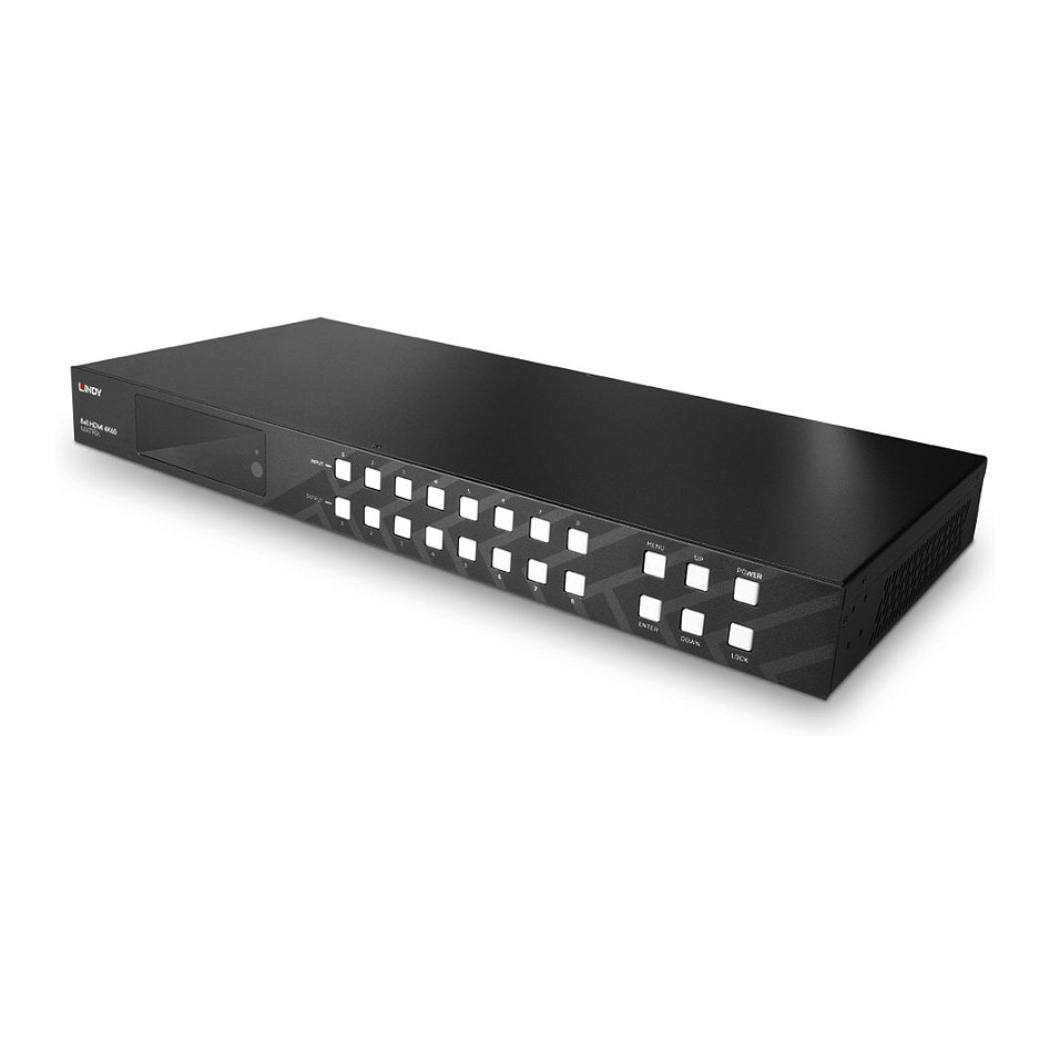 HDMI Matrix Switch LINDY 38334 (8x8, 4K 60Hz, 18G, Audio Extractor)-8