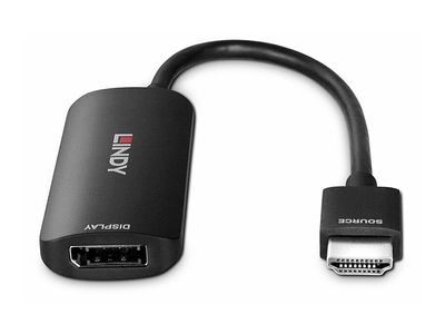 Konverter LINDY 38329 HDMI na DisplayPort 1.4 (8K@60Hz, 15cm)-3