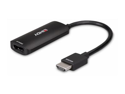 Konverter LINDY 38329 HDMI na DisplayPort 1.4 (8K@60Hz, 15cm)-2