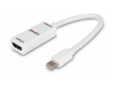 Adapter LINDY Mini DisplayPort na HDMI (4K@30Hz), bijela boja-1