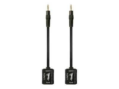 LINDY Cat.6 3.5mm analogni audio ekstender, 500m