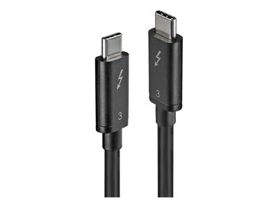 Kabel LINDY Thunderbolt 3 (USB-C na USB-C), 40Gbps, 100W, 0.5m