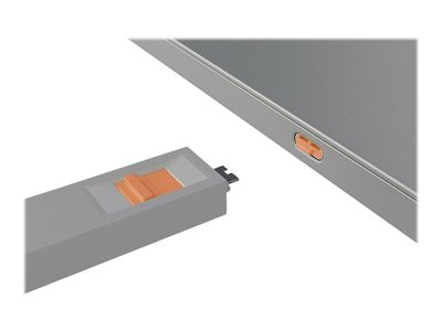 Bloker za USB-C portove LINDY (4 komada, zeleni ključ)-1