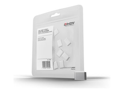 LINDY bloker za USB-C portove (4 komada, zeleni ključ)-1