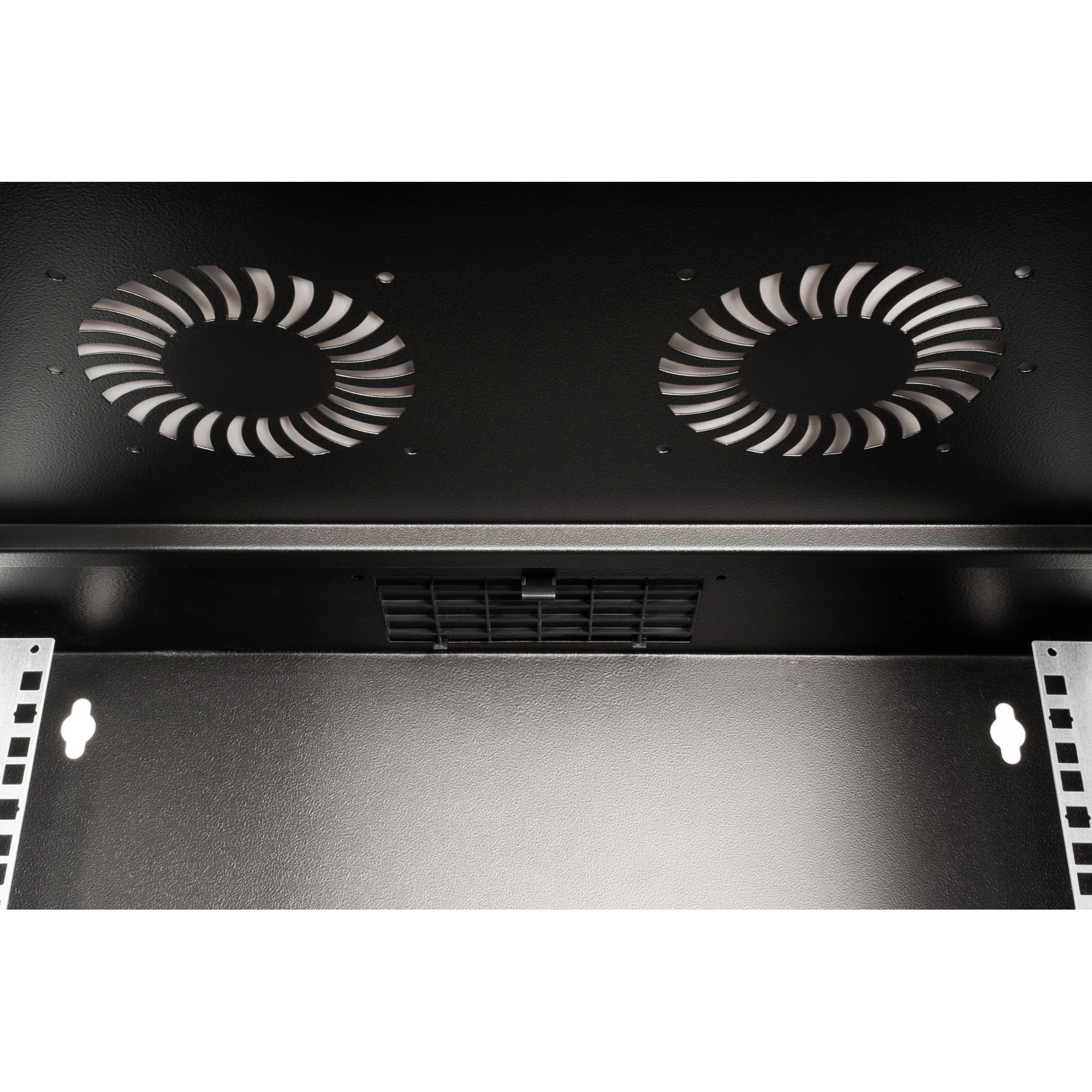 Rack DIGITUS SOHO PRO Series (9U, čelik, nosivost 60 kg, zidna montaža, zaključavanje)-8