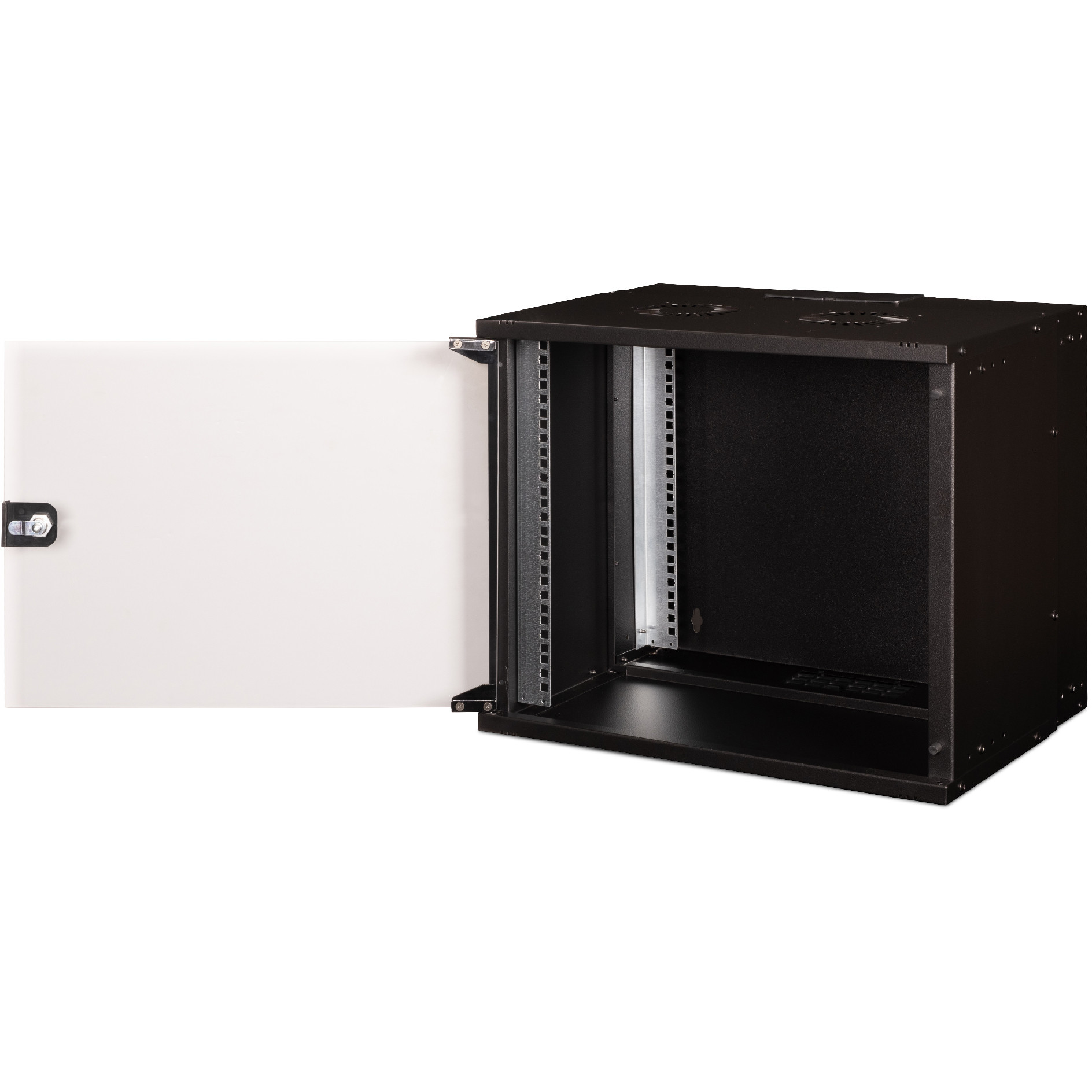 Rack DIGITUS SOHO PRO Series (9U, čelik, nosivost 60 kg, zidna montaža, zaključavanje)-10