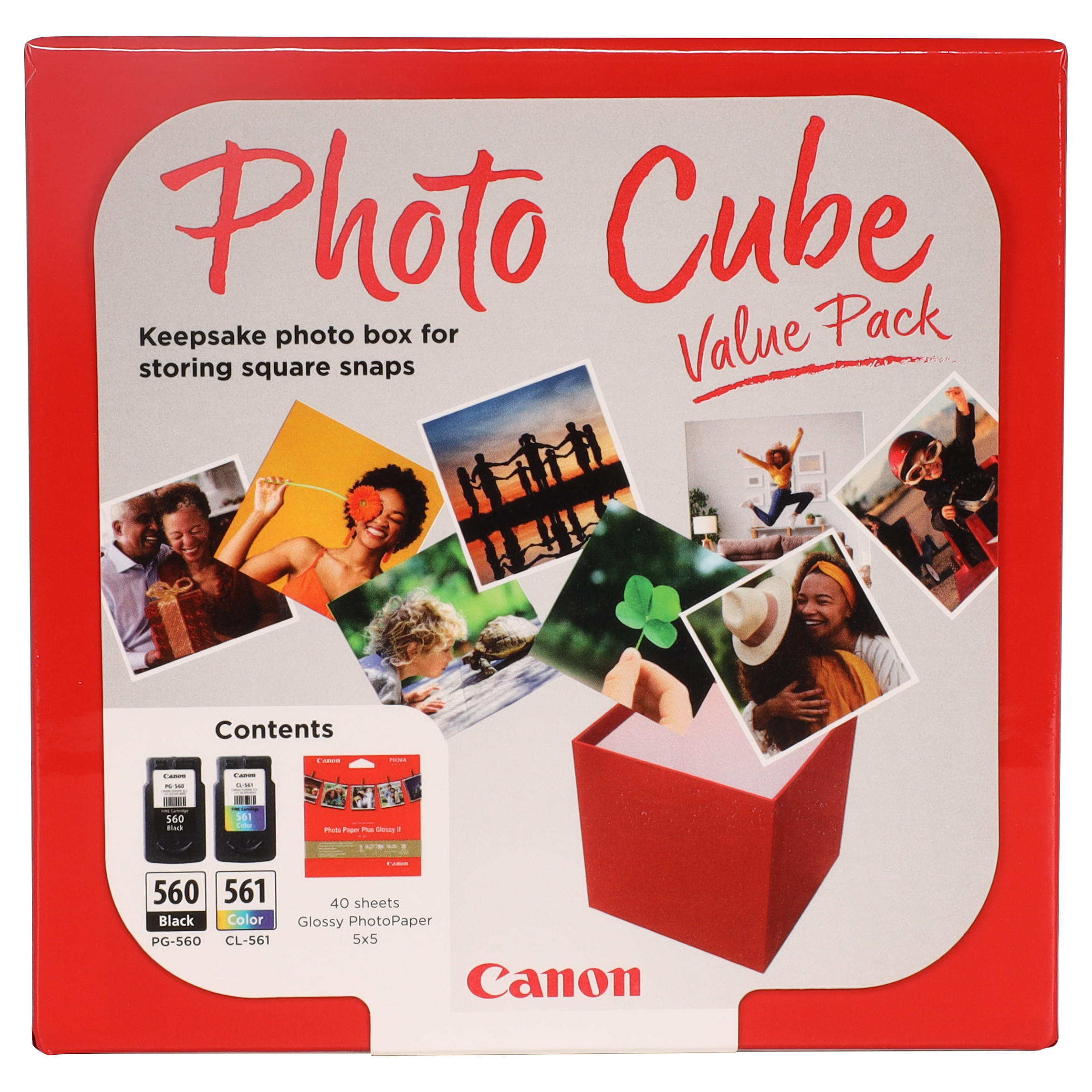 Set tinti i foto papira CANON Photo Cube Value Pack PG-560/CL-561-1