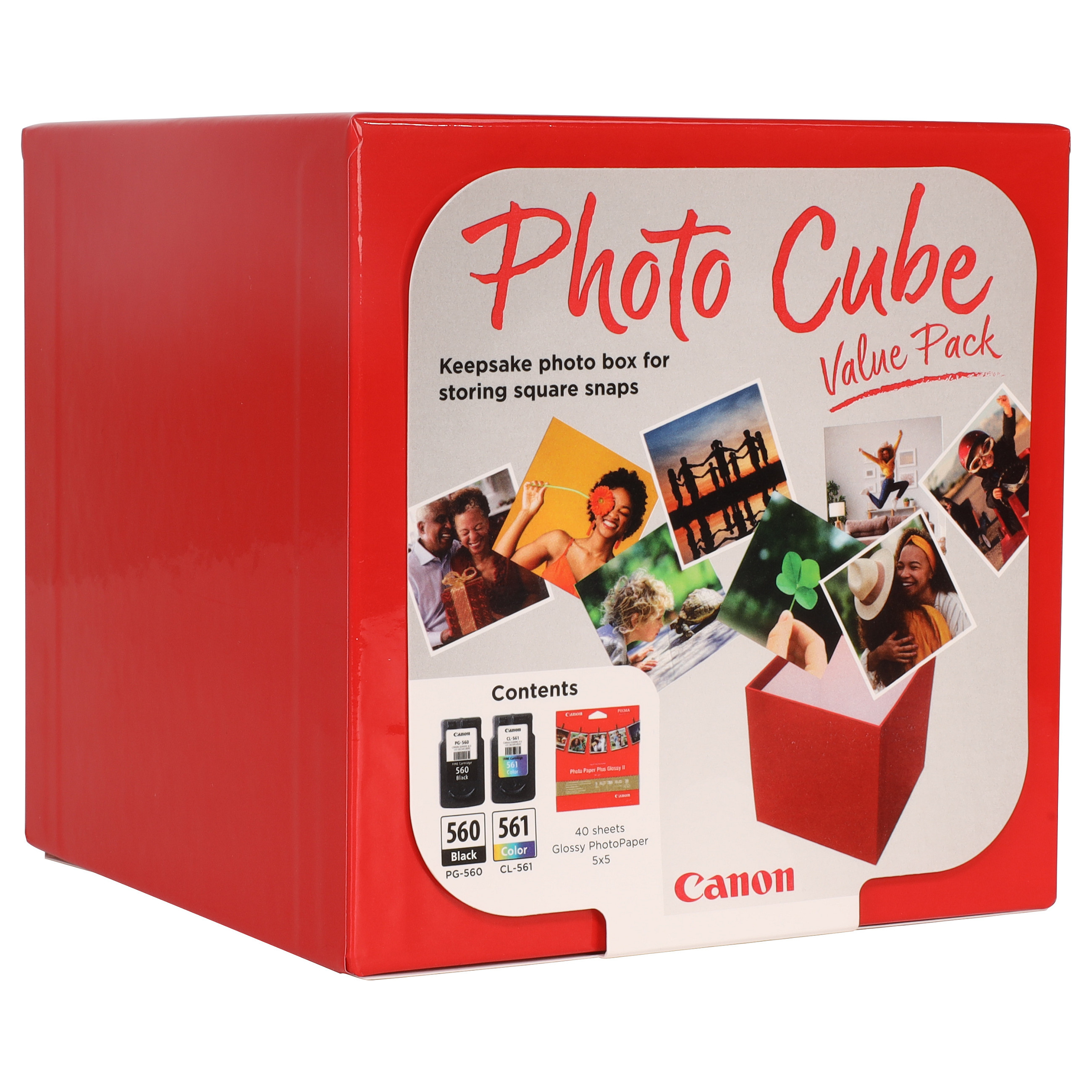 Set tinti i foto papira CANON Photo Cube Value Pack PG-560/CL-561-2