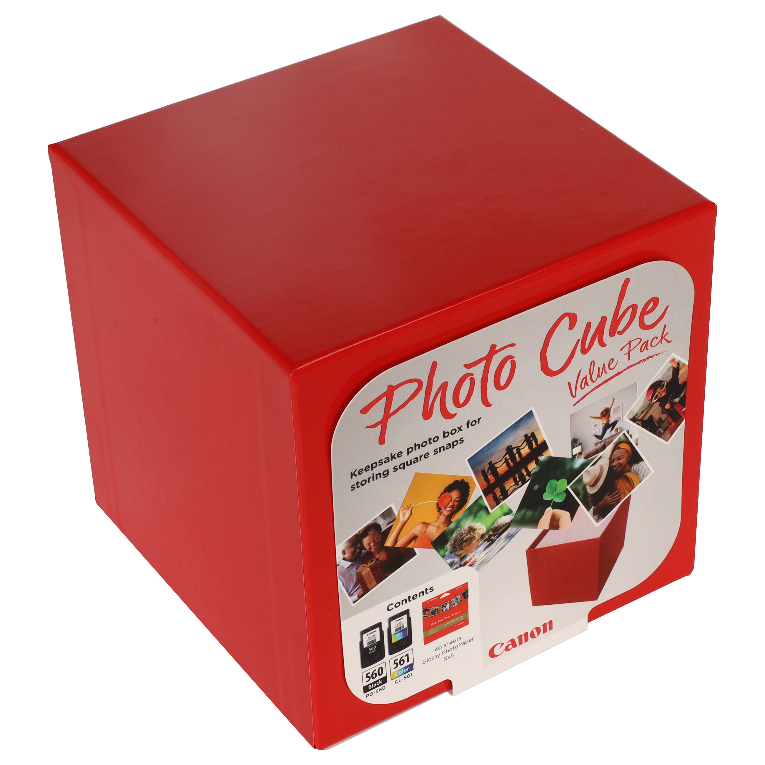 Set tinti i foto papira CANON Photo Cube Value Pack PG-560/CL-561-4