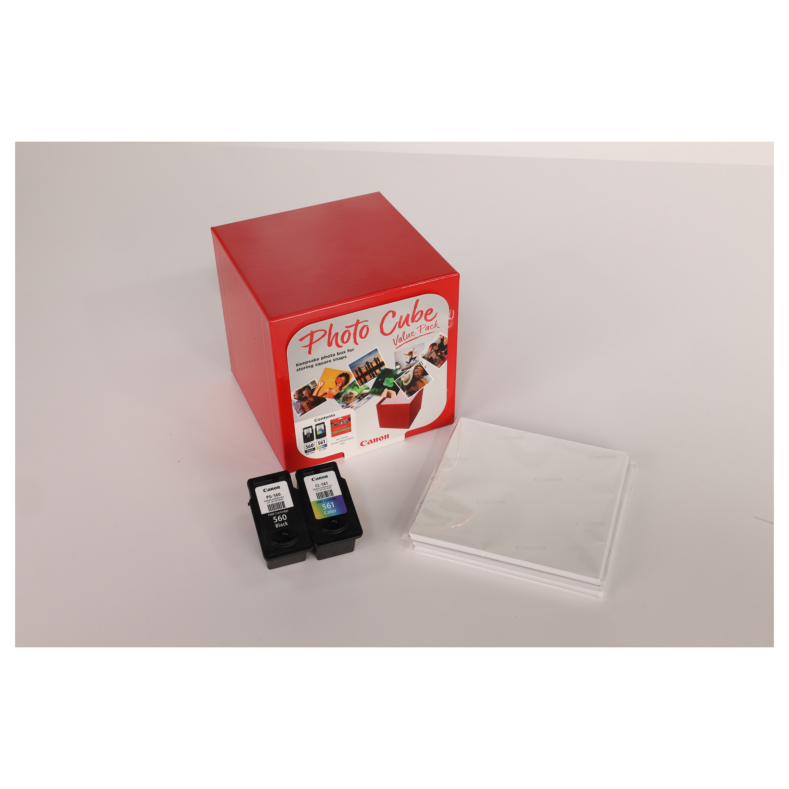 Set tinti i foto papira CANON Photo Cube Value Pack PG-560/CL-561-5