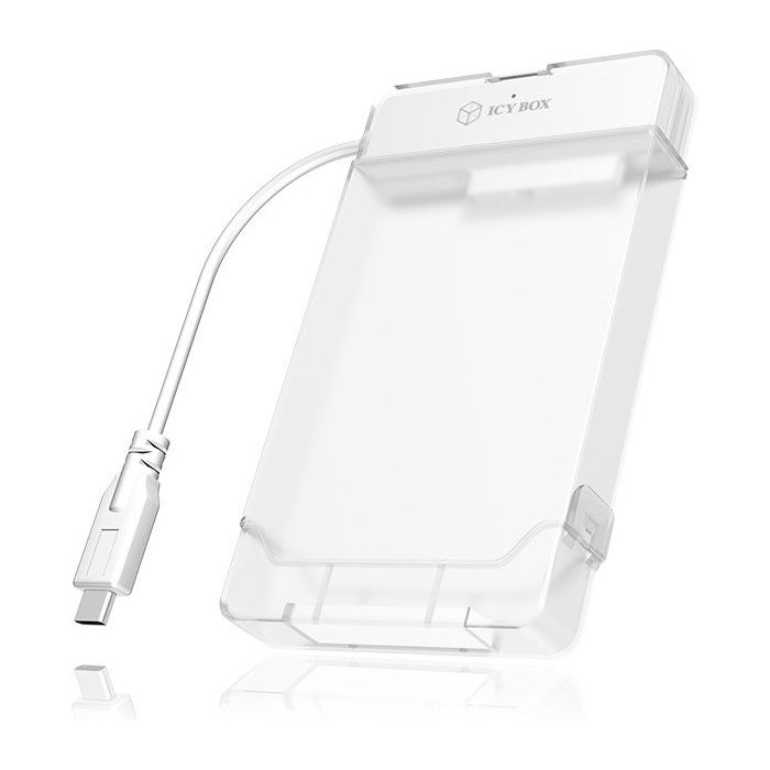 ICY BOX storage enclosure IB-AC703-C - 2.5" SATA III HDDs/SSDs - USB 3.2 Gen 1-4