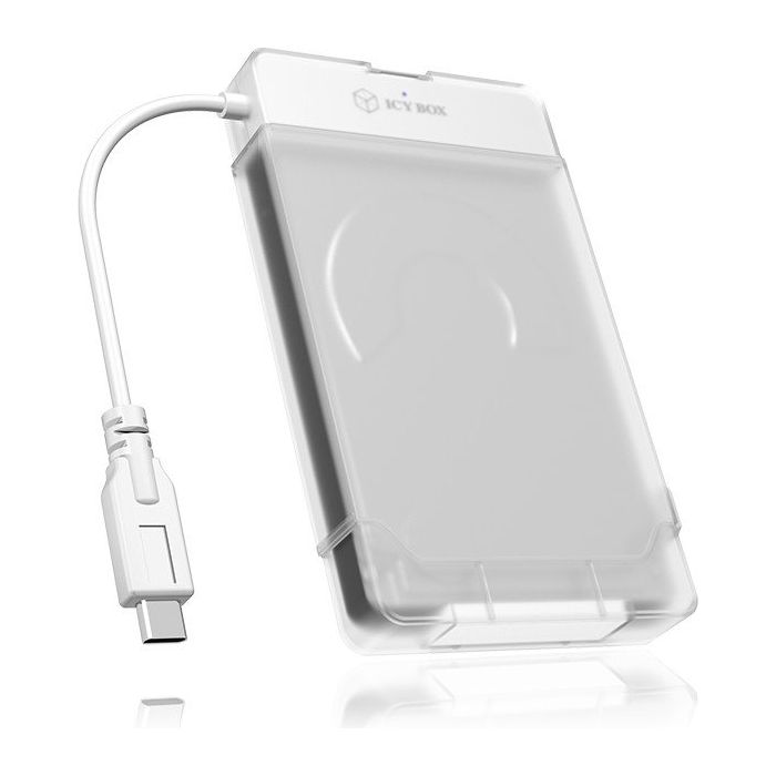 ICY BOX storage enclosure IB-AC703-C - 2.5" SATA III HDDs/SSDs - USB 3.2 Gen 1-3