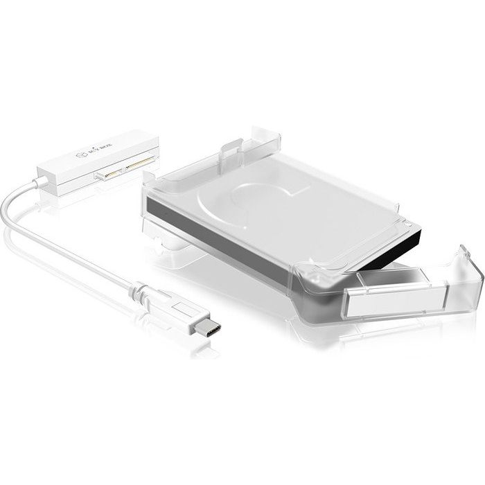 ICY BOX storage enclosure IB-AC703-C - 2.5" SATA III HDDs/SSDs - USB 3.2 Gen 1-5