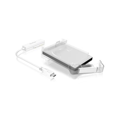 ICY BOX storage enclosure IB-AC703-C - 2.5" SATA III HDDs/SSDs - USB 3.2 Gen 1-1