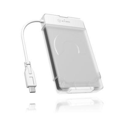 ICY BOX storage enclosure IB-AC703-C - 2.5" SATA III HDDs/SSDs - USB 3.2 Gen 1-2