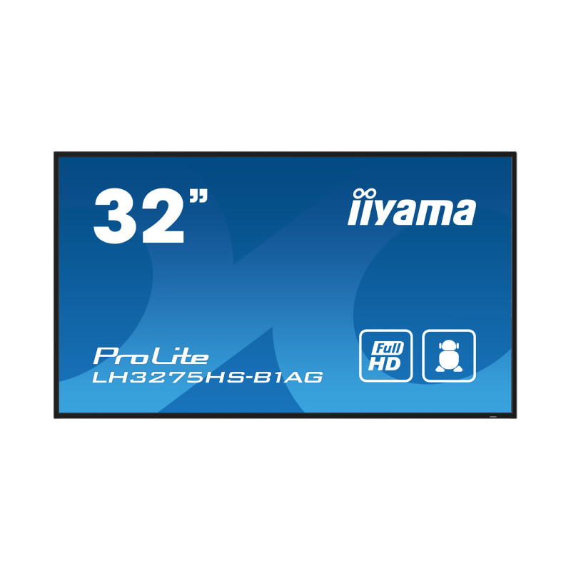 Profesionalni monitor IIYAMA ProLite LH3275HS-B1AG (32", fhd, ips, 24/7, soc media player)-1