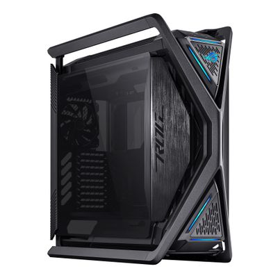 Kućište ASUS ROG Hyperion GR701 - BTF Edition (podrška za dva 420 mm radijatora, aluminijski držač grafičke kartice, 60W punjenje uređaja, dva USB-C priključka)-4