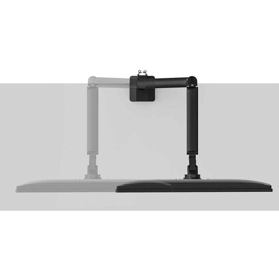 Držač monitora Neomounts TIS 17"-35" 1TFT 2Gelenke crna boja (maks. 9 kg, plin, 360° rotacija)-12