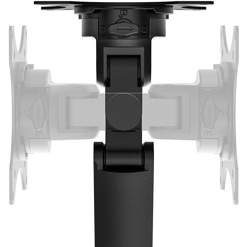 Držač monitora Neomounts TIS 17"-35" 1TFT 2Gelenke crna boja (maks. 9 kg, plin, 360° rotacija)-15