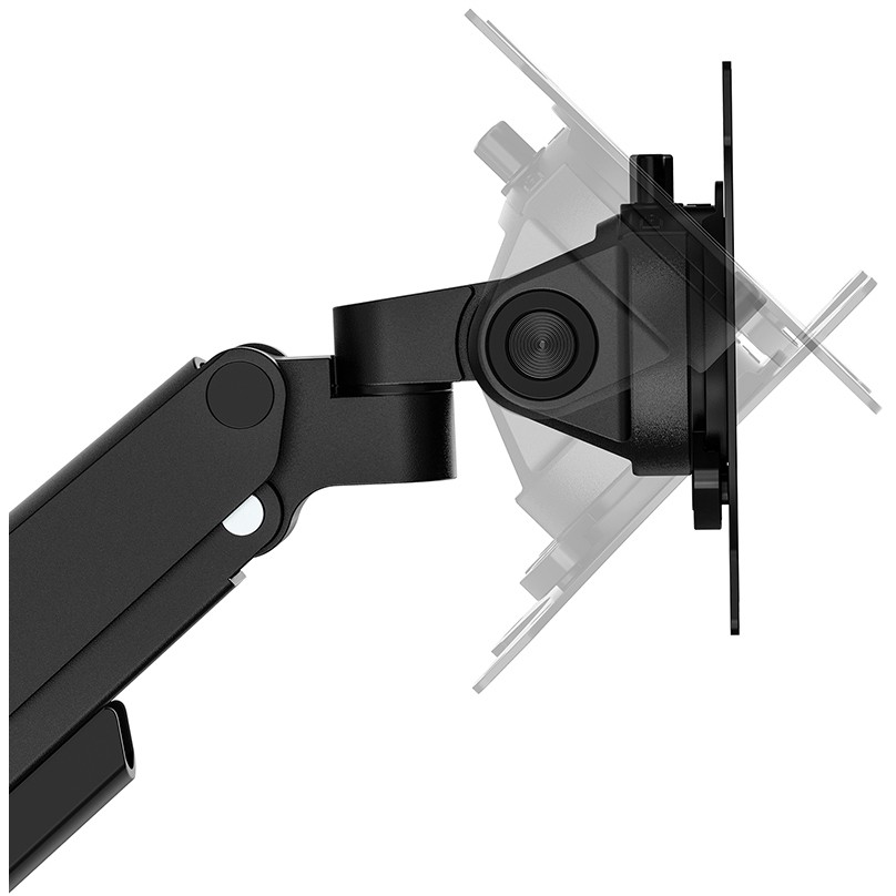 Držač monitora Neomounts TIS 17"-35" 1TFT 2Gelenke crna boja (maks. 9 kg, plin, 360° rotacija)-16