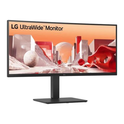 Monitor LG 34BA75QE-B (34" IPS, 60Hz, 3440x1440 Ultra QHD, zakrivljeni)-0