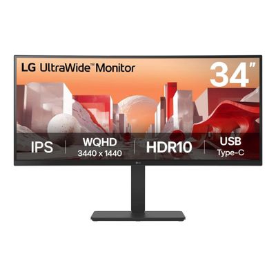 Monitor LG 34BA75QE-B (34" IPS, 60Hz, 3440x1440 Ultra QHD, zakrivljeni)-5