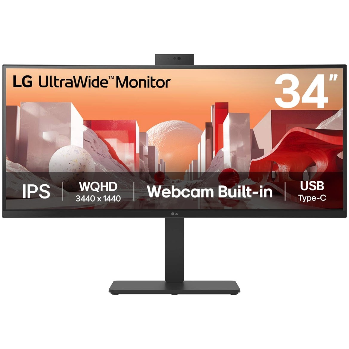 Monitor LG 34BA85QE-B (34" IPS, 60Hz, 3440x1440 UltraWide QHD, zakrivljeni)-7