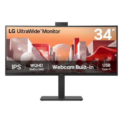 Monitor LG 34BA85QE-B (34" IPS, 60Hz, 3440x1440 UltraWide QHD, zakrivljeni)-6