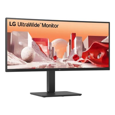 Monitor LG 34BA85QE-B (34" IPS, 60Hz, 3440x1440 UltraWide QHD, zakrivljeni)-0