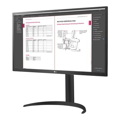 Monitor LG 27BP55U-B (27", 3840 x 2160, IPS, HDR10, HDMI, DP, USB, 169, crna)