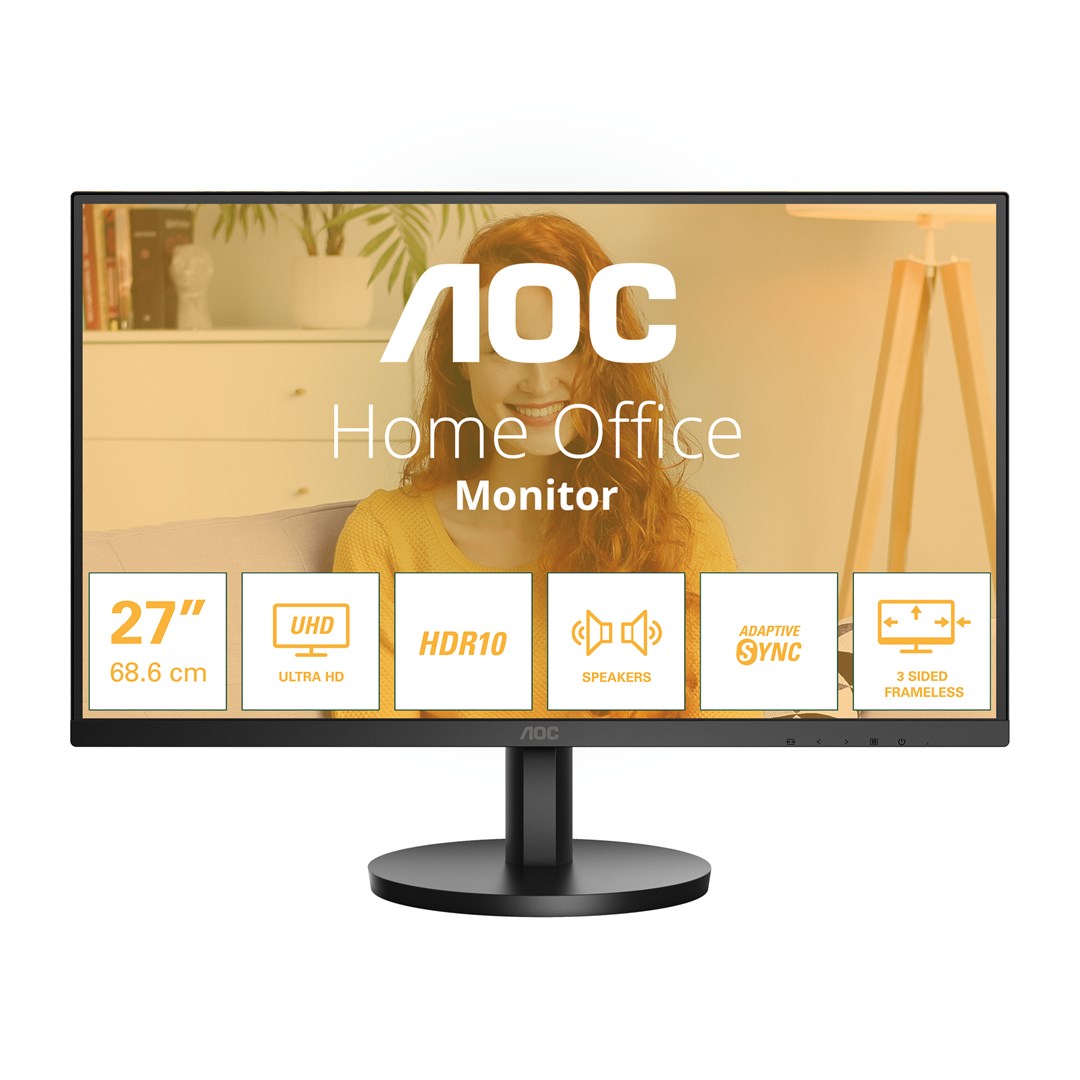 Monitor AOC U27B3A (27" IPS, 60Hz, 3840x2160 4K UHD) crni-19